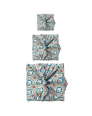 Furoshiki Fabric Gift Wrap - 3  Pack Single Sided Bundle from FabRap