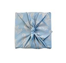 Sky Elephants Fabric Gift Wrap Furoshiki Cloth - Single Sided via FabRap