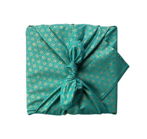 Fabric Gift Wrap Furoshiki Cloth - Christmas Medium Pack 6 Pieces Multi-style from FabRap
