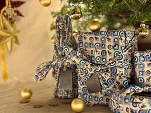 Furoshiki Art Deco FabRap™ - Fabric Gift Wrap from FabRap