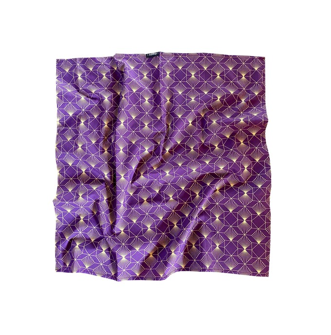 Furoshiki Gift Wrap Plum Diamonds FabRap™ - Fabric Gift Wrap from FabRap