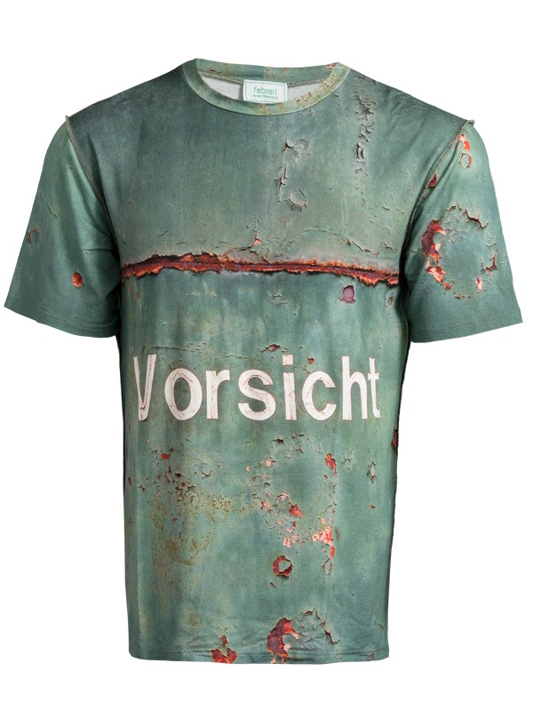 Herren T-Shirt “Vorsicht” from fabrari