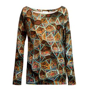 Langarm Shirt “Kaleidoskop” from fabrari