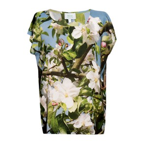 Viskose Shirt „Marillenzeit“ from fabrari