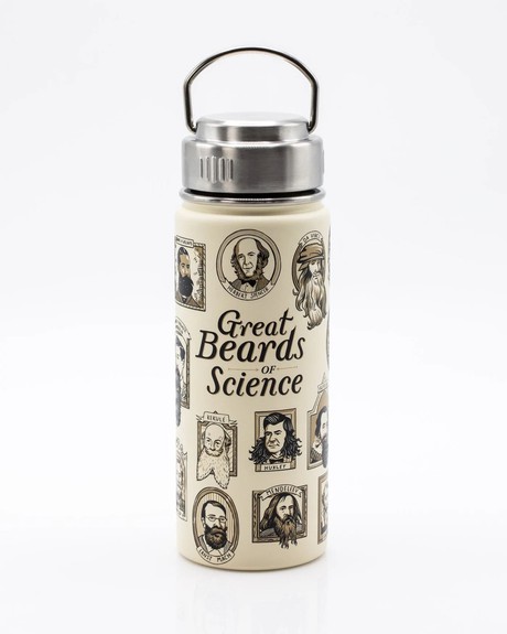 Drinking bottle "Great Beards of Science" (500ml) from Fairy Positron