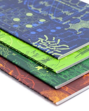 Set of pocket notebooks lab from Fairy Positron