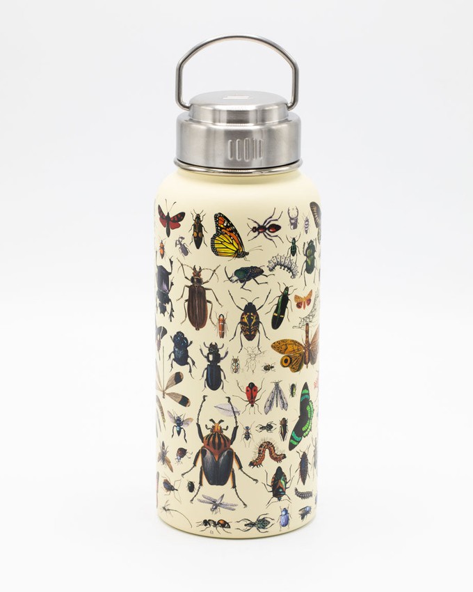 Drinking bottle Insects (950ml) from Fairy Positron