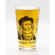Beer Glass Leonardo Da Vinci via Fairy Positron
