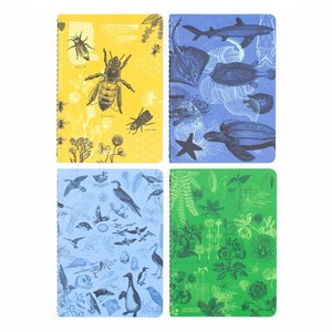 Set of pocket notebooks life science from Fairy Positron
