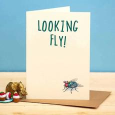 Greeting card fly "Looking fly" via Fairy Positron