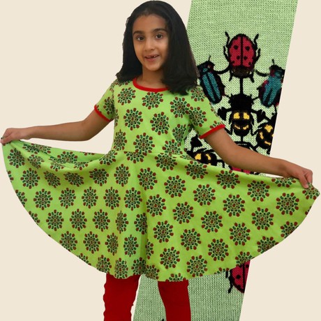 Dress + leggings beetle mandala (12 years) from Fairy Positron