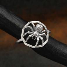 Silver ring spider from Fairy Positron