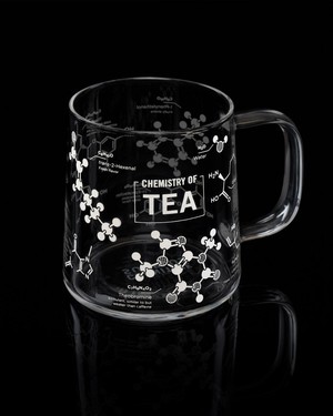 Glazen Mok “The Chemistry of Tea” from Fairy Positron