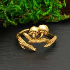 Bronze ring branch and mushrooms via Fairy Positron