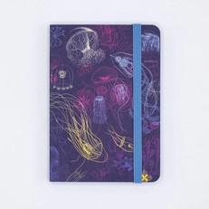 Jellyfish Mini Notebook "Go With the Flow" from Fairy Positron