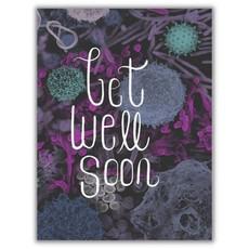 Greeting card pathogens "Get well soon" via Fairy Positron