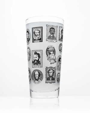 Beer glass "Great Beards of Science" from Fairy Positron