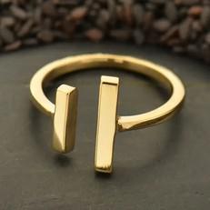 Bronze ring bars via Fairy Positron