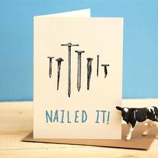 Greeting Card Nails "Nailed it!" via Fairy Positron