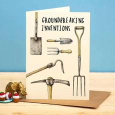 Greeting card “Groundbreaking Inventions” via Fairy Positron