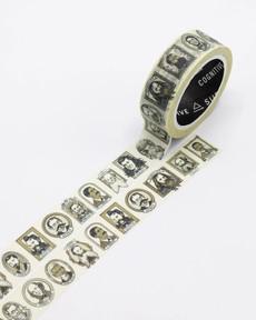 Washi tape Great Beards of Science from Fairy Positron