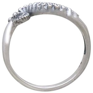 Silver octopus arms ring from Fairy Positron