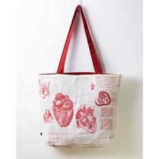 tote bag anatomical heart from Fairy Positron