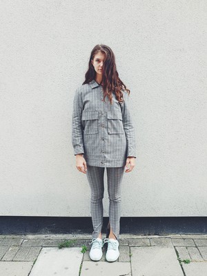 Check Skinny Suit Trouser from Fanfare Label
