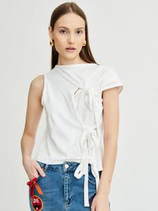 Calla Asymmetrical T-shirt via Fanfare Label
