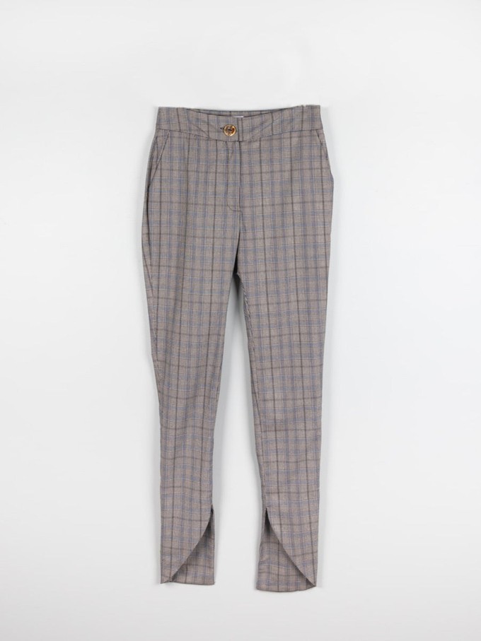 Check Skinny Suit Trouser from Fanfare Label