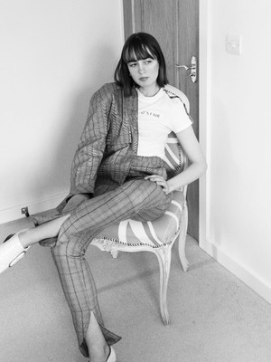 Check Skinny Suit Trouser from Fanfare Label