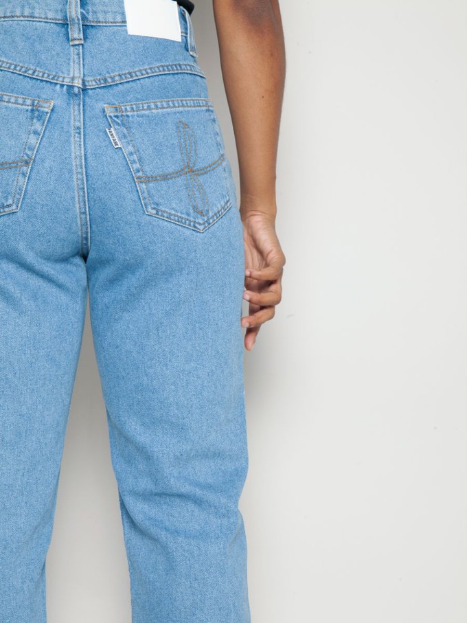 Moss Movement Jeans in Blue Denim from Fanfare Label