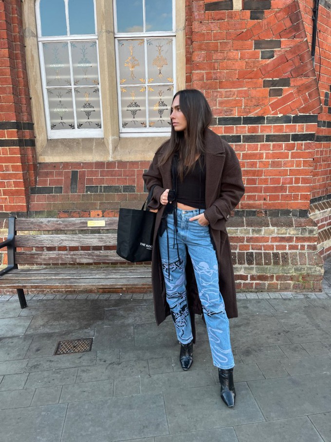 Moss Movement Jeans in Blue Denim from Fanfare Label