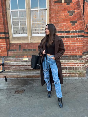 Moss Movement Jeans in Blue Denim from Fanfare Label