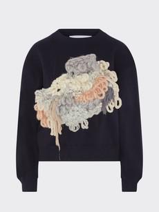 Recycled & Organic Cotton Wool Front Jumper from Fanfare Label