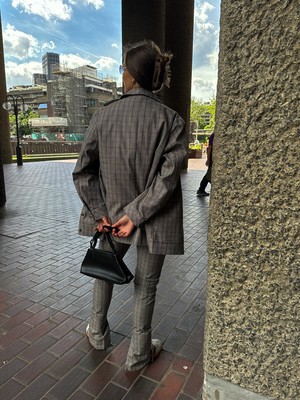 Check Skinny Suit Trouser from Fanfare Label