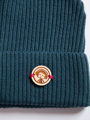 Beanie petrol from FellHerz T-Shirts - bio, fair & vegan