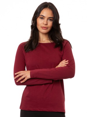 Raglan Longsleeve chestnut from FellHerz T-Shirts - bio, fair & vegan Raglan Longsleeve chestnut from FellHerz T-Shirts - bio, fair & vegan