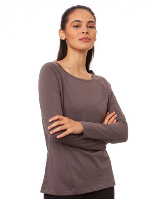 Raglan Longsleeve volcanic grey from FellHerz T-Shirts - bio, fair & vegan Raglan Longsleeve volcanic grey from FellHerz T-Shirts - bio, fair & vegan
