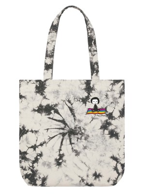 Batik Tote Bag Ommm from FellHerz T-Shirts - bio, fair & vegan