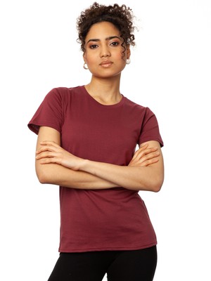 T-Shirt burgundy from FellHerz T-Shirts - bio, fair & vegan