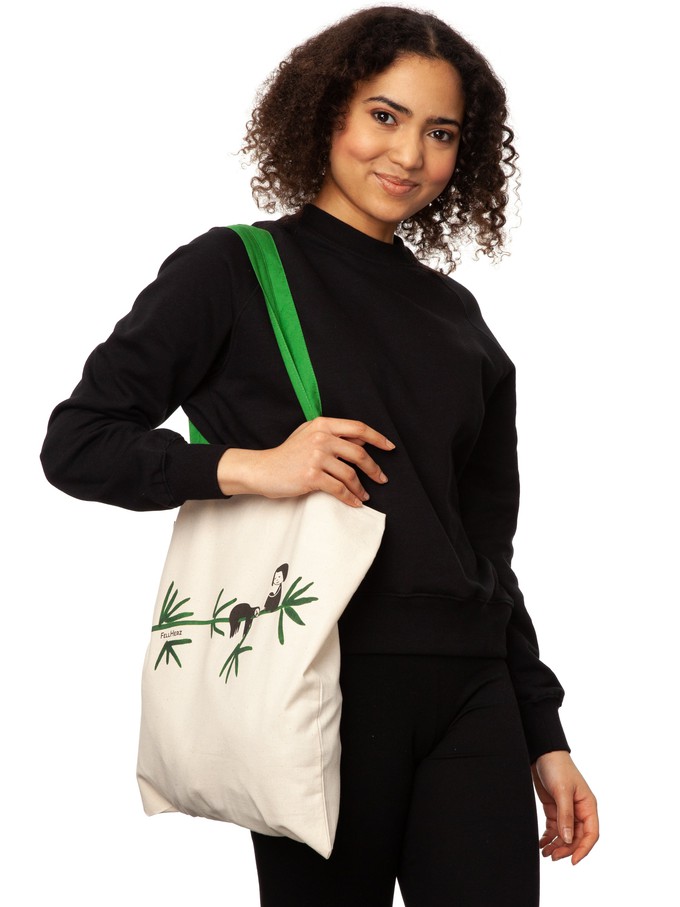 Faultier Tote Bag from FellHerz T-Shirts - bio, fair & vegan