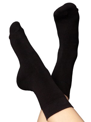 Warme Kuschel-Socken mit Bio-Baumwolle schwarz from FellHerz T-Shirts - bio, fair & vegan
