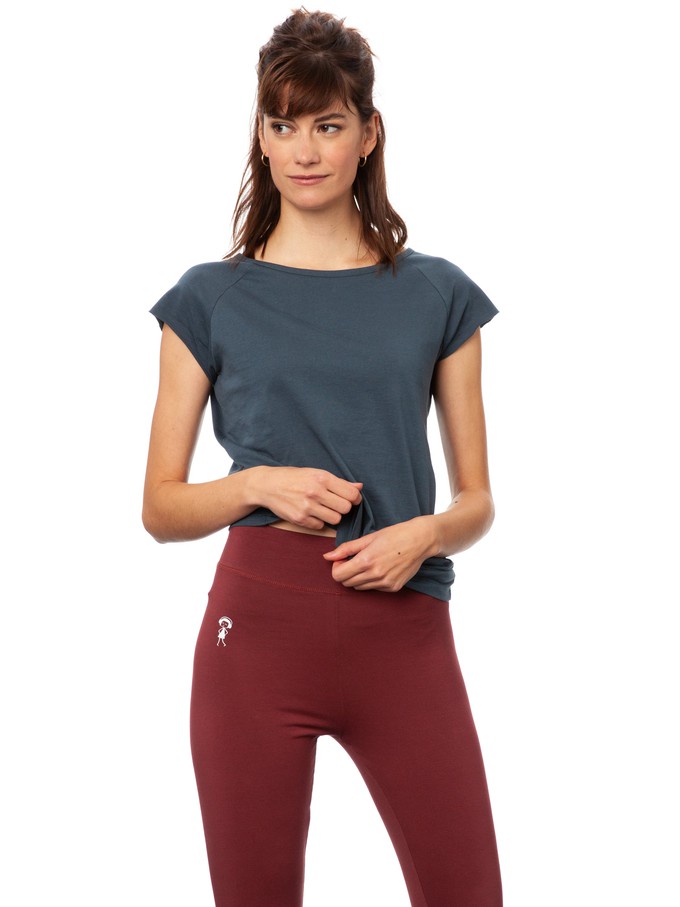 FellHerz Leggings burgundy from FellHerz T-Shirts - bio, fair & vegan
