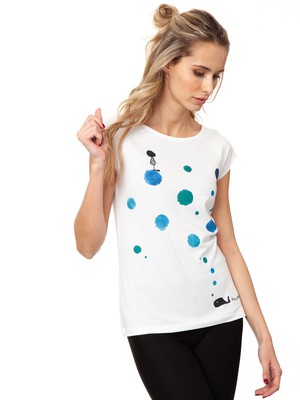 Walgesang Cap Sleeve white from FellHerz T-Shirts - bio, fair & vegan