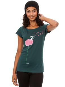 Tubamädchen Cap Sleeve deep teal via FellHerz T-Shirts - bio, fair & vegan