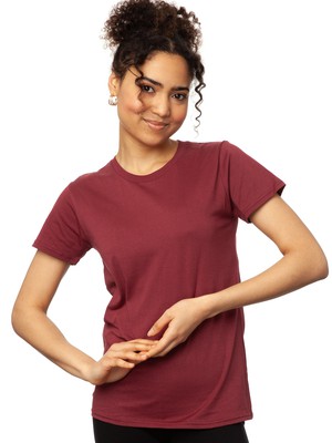 T-Shirt burgundy from FellHerz T-Shirts - bio, fair & vegan