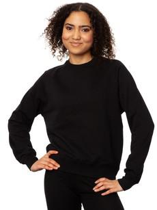 Raglan Sweater black via FellHerz T-Shirts - bio, fair & vegan
