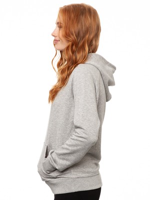 Hoodie Heather Grey from FellHerz T-Shirts - bio, fair & vegan