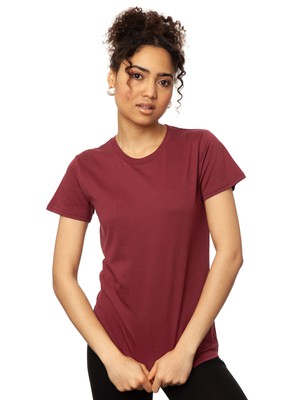 T-Shirt burgundy from FellHerz T-Shirts - bio, fair & vegan
